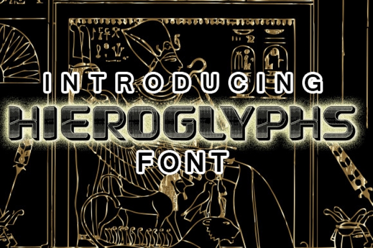 Hieroglyphs Font Download