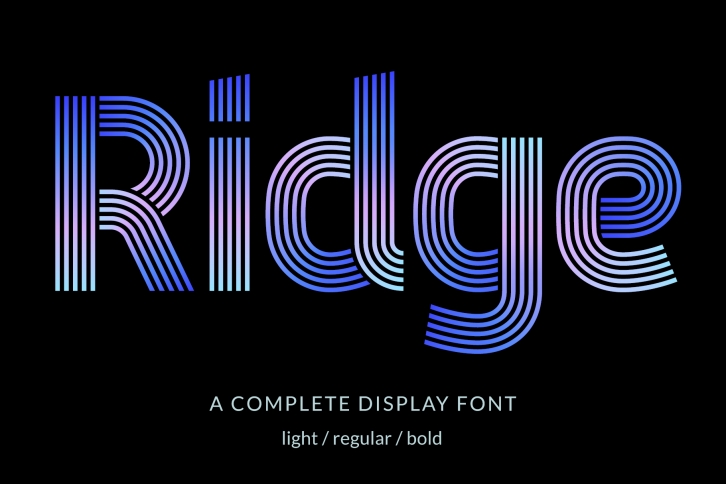 Ridge 5 Font Download
