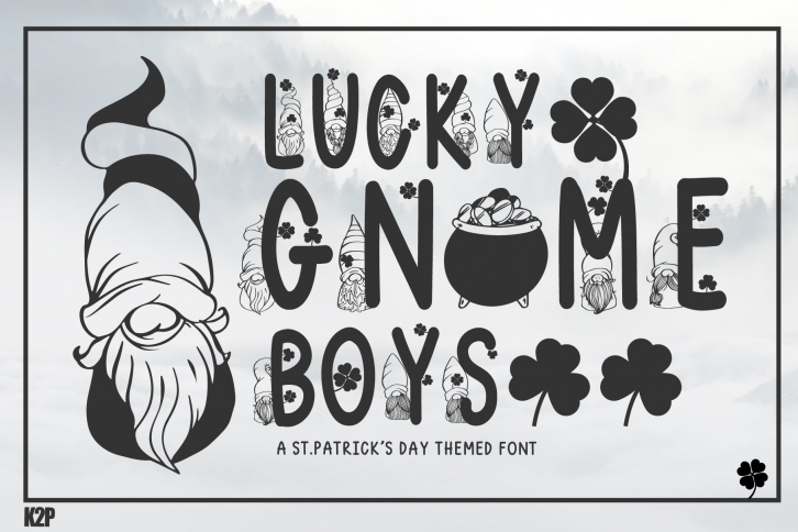 Lucky Gnome Boys Font Download