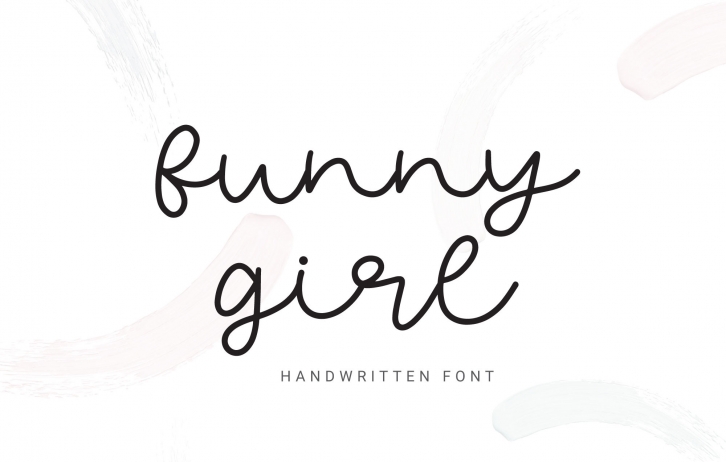 Funny Girl Font Download