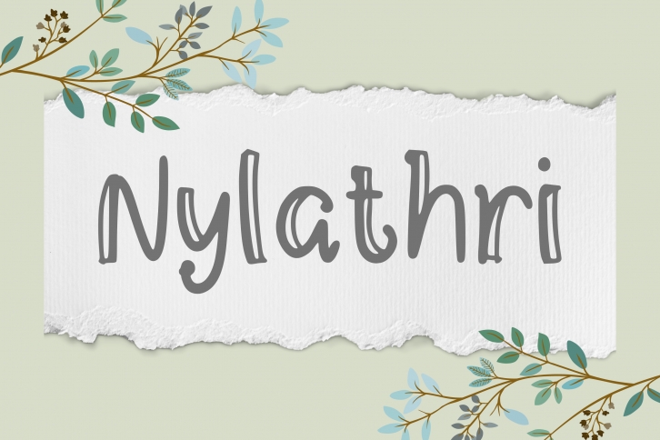 Nylathri Font Download
