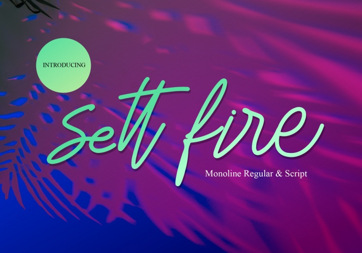 Sett Fire Font Download