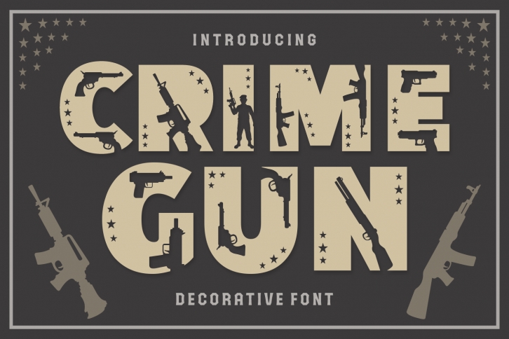 Crime Gun Font Download