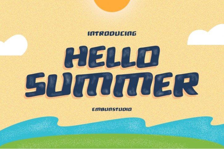 Hello Summer Wavin Display Font Download