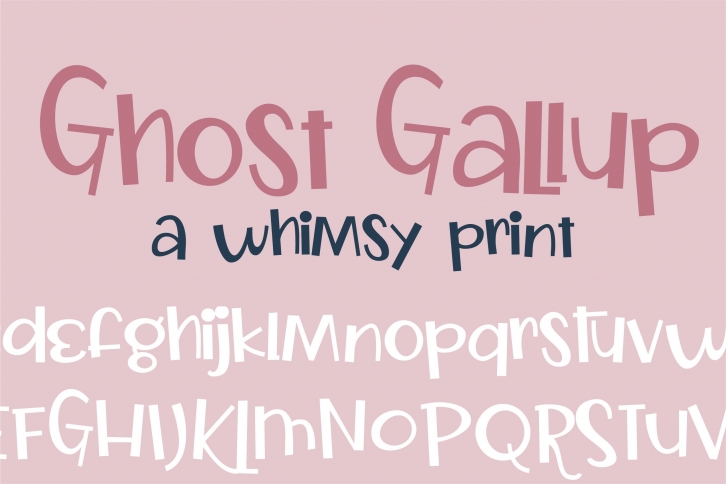 PN Ghost Gallup Font Download