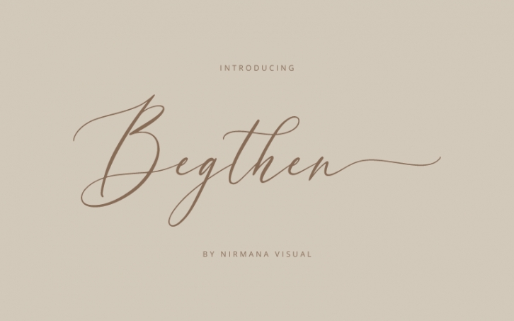 Begthe Font Download