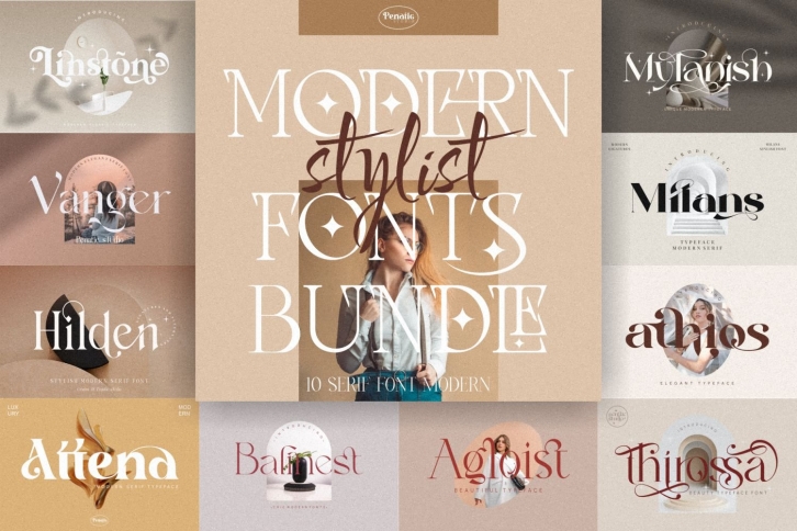 Modern Stylist Bundle Font Download