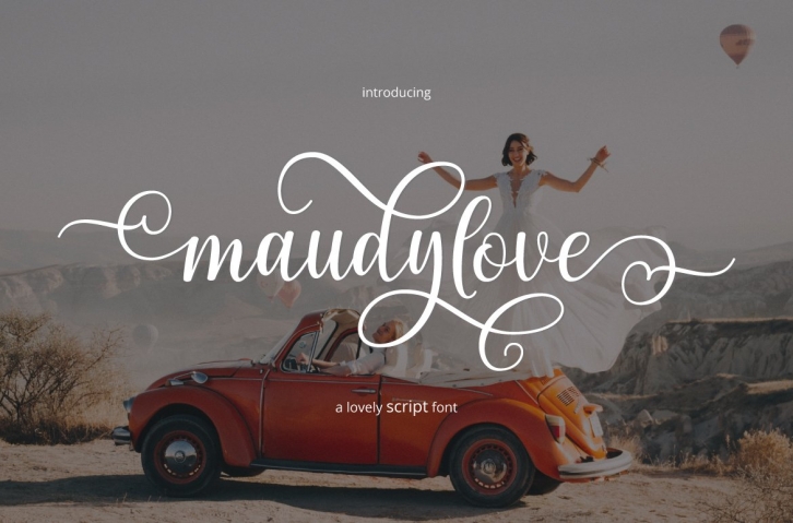 Maudy love Font Download