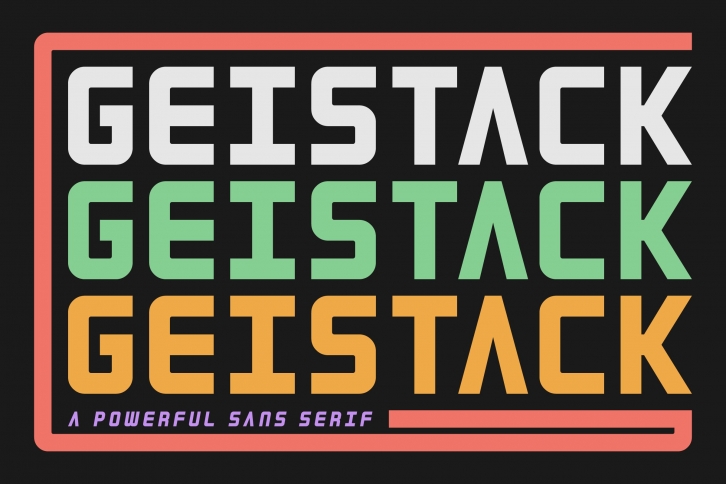 Geistack Font Download