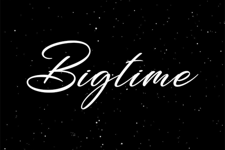 Bigtime Font Download