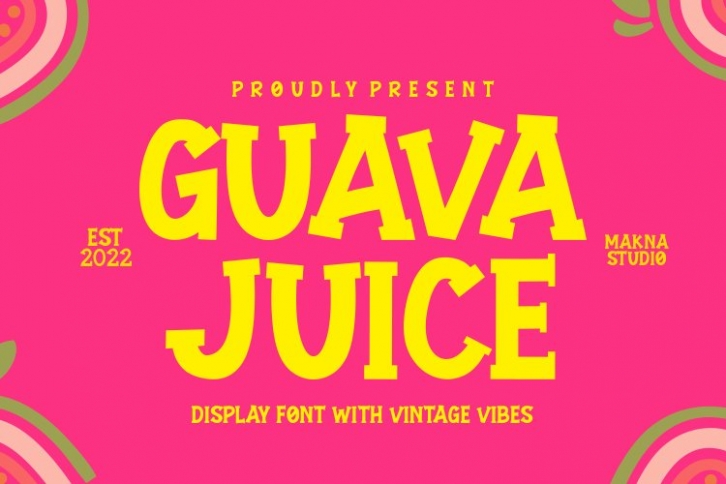 GUAVA JUICE Font Download