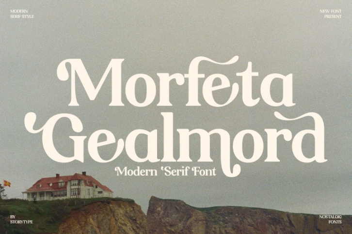 Morfeta Gealmord Typeface Font Download