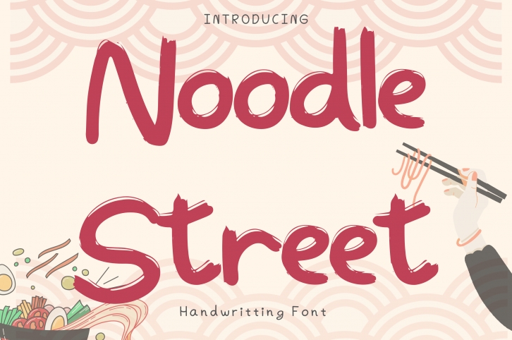 Noodle Street Style Font Download