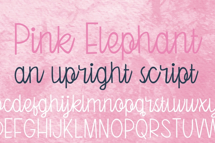 PN Pink Elephant Font Download