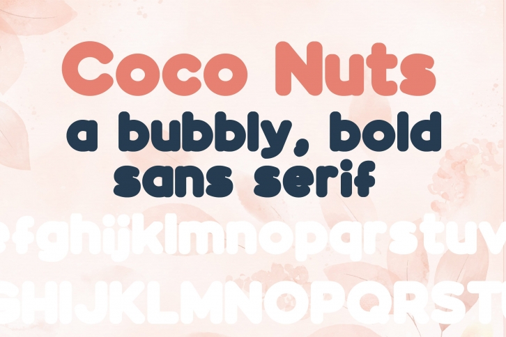 PN Coco Nuts Font Download