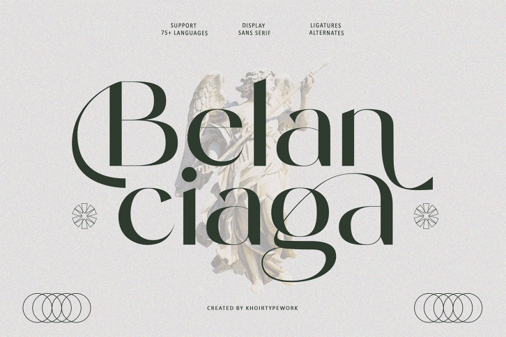 Belanciaga Font Download