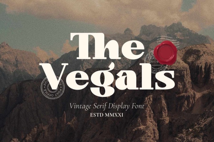 Vintage - The Vegals Font Download