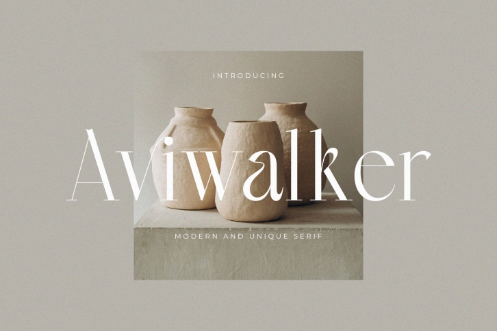 Aviwalker Font Download