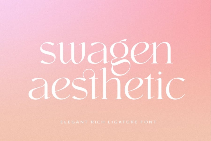 Swagen Aestehtic Font Download