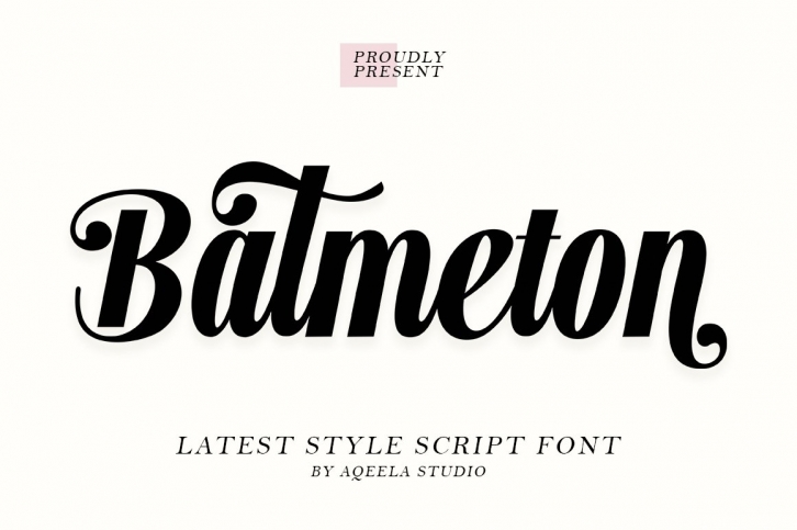 Batmeton Font Download