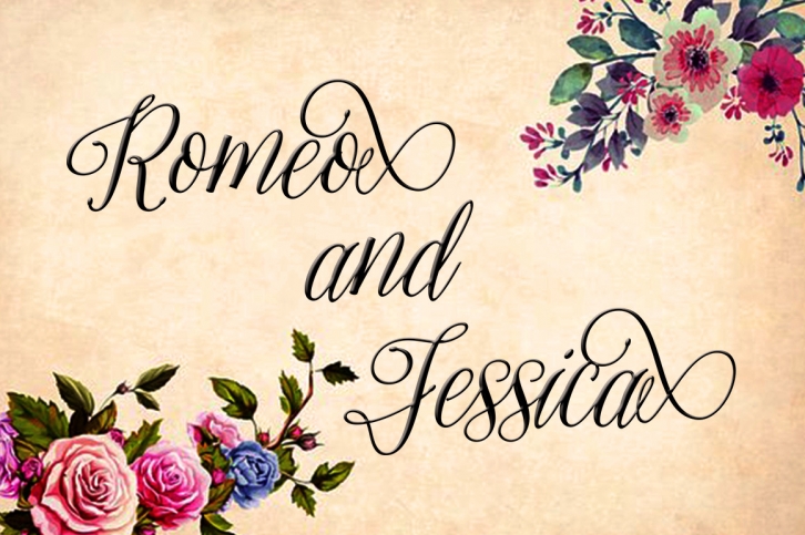 Romeo  Jessica Font Download
