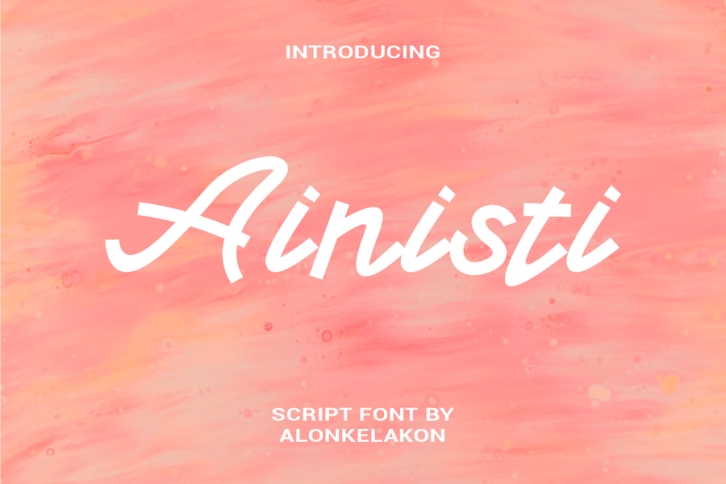 Ainisti Font Font Download