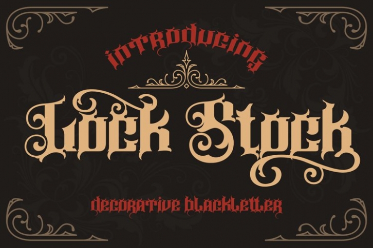 Lock Stock Font Download