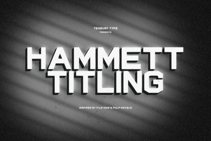 10B Hammett Titling Font Download