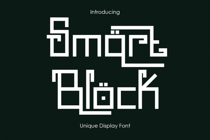 Smart Block Font Download