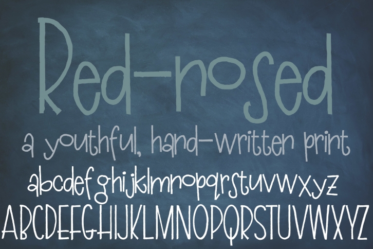 Red-Nosed Font Download