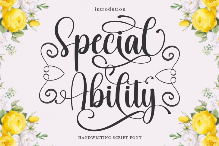 Special Ability Font Download