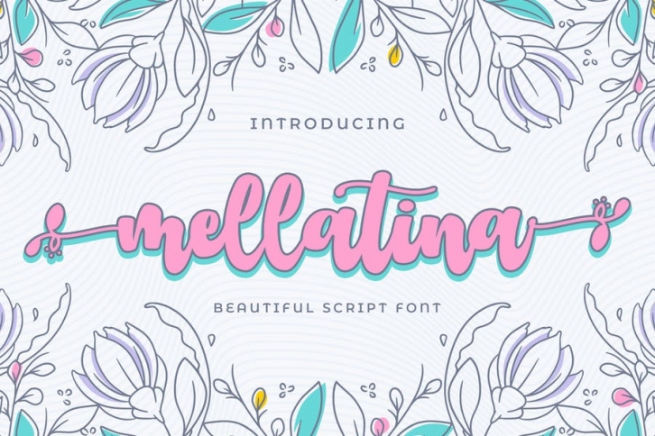 Mellatina - Beautiful Script Font Download