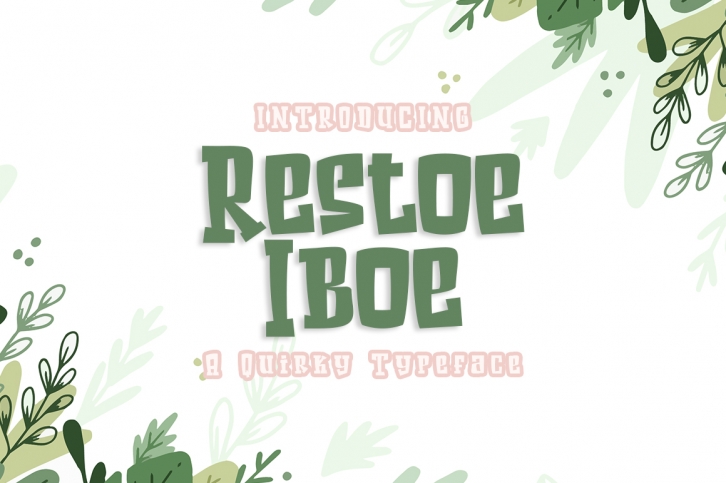 Restoe Iboe Font Download