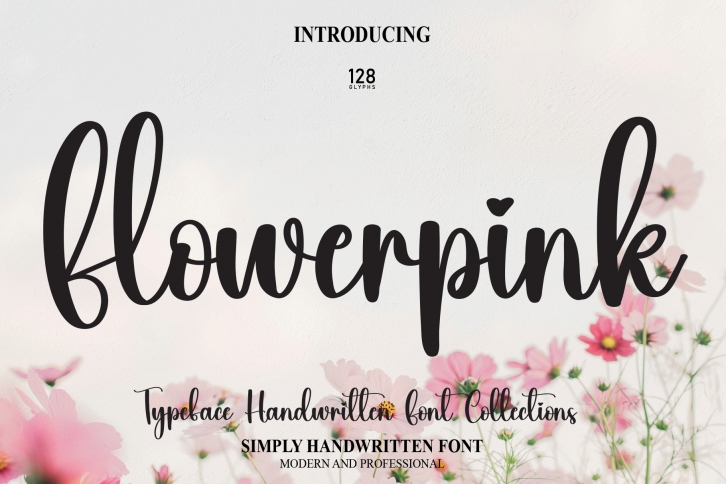 Flowerpink Font Download