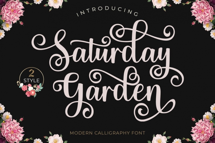 Saturday Garden Font Download