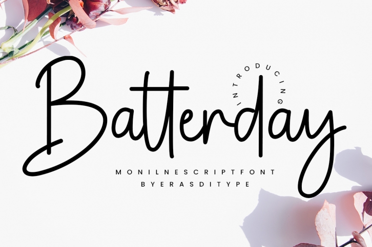Batterday Font Download