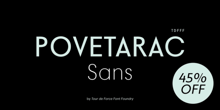 Povetarac Sans Font Download