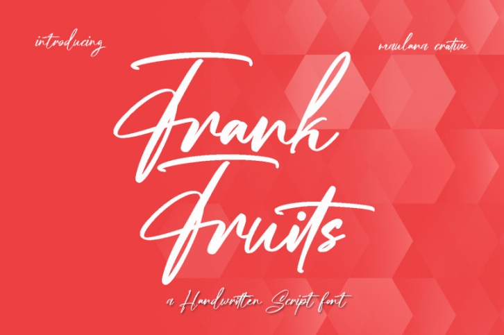 Frankfruits Handwritten Script Font Font Download