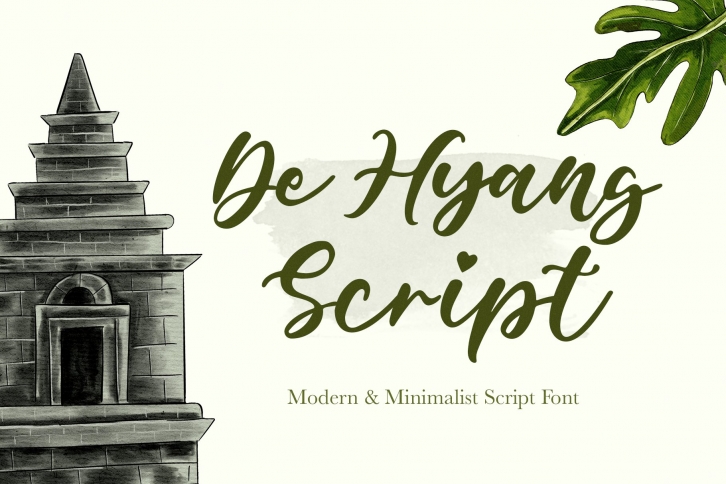 De Hyang Script Font Download