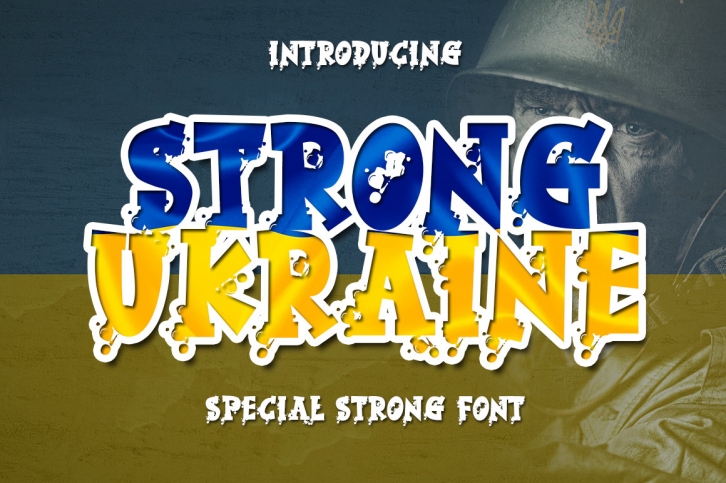 Strong Ukraine Font Download