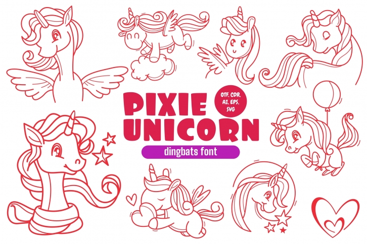 Pixie Unicorn Font Download