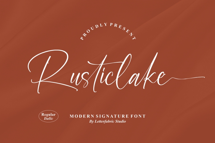 Rusticlake Font Download