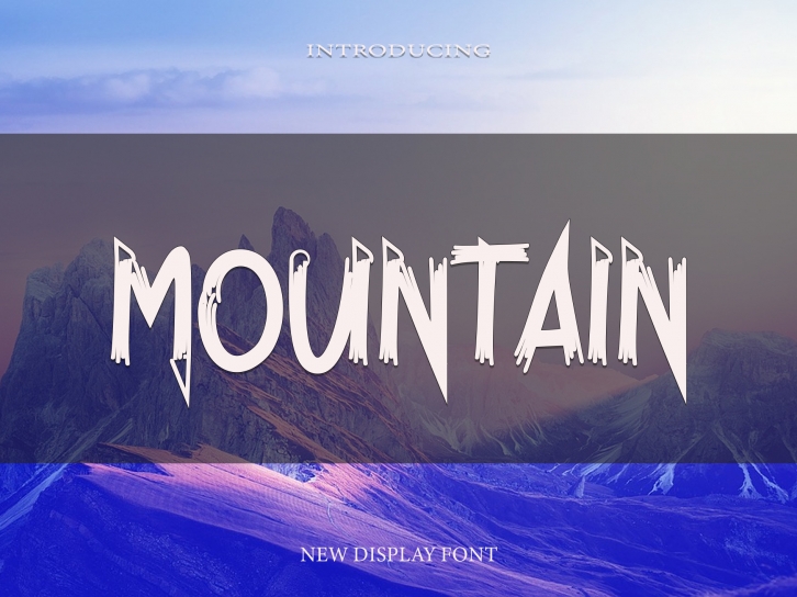 Mountain Font Download