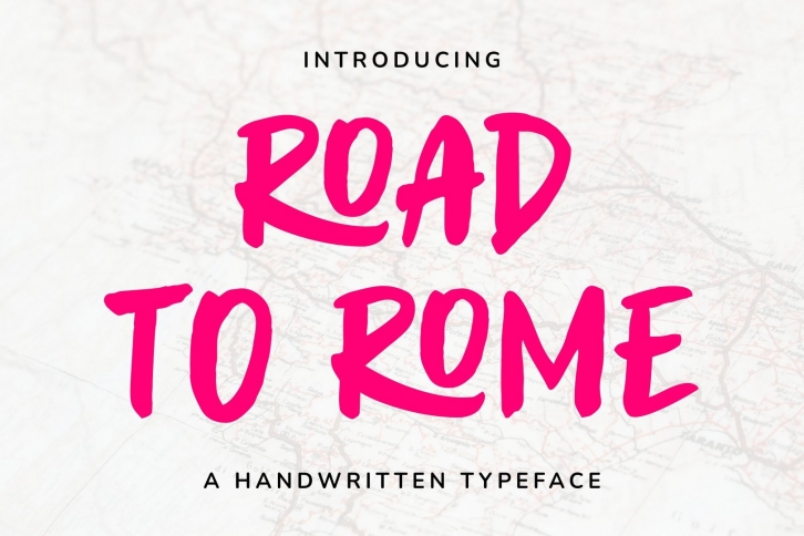 Road to Rome Font Download