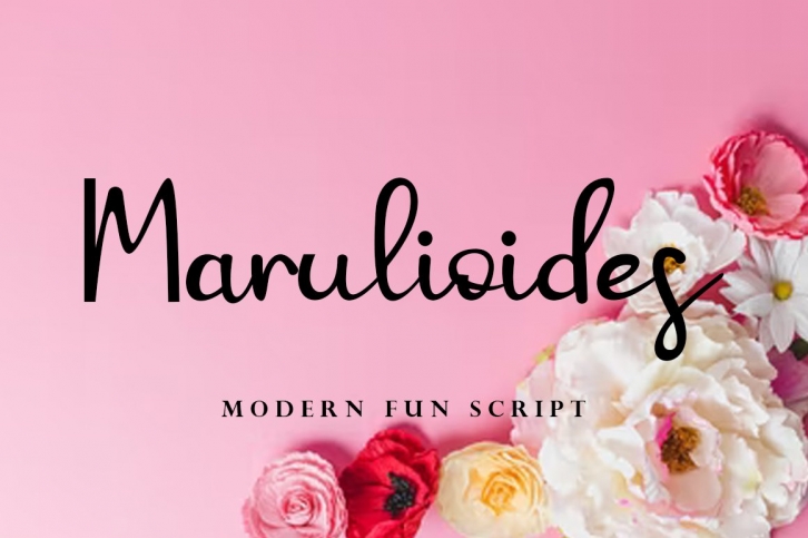 Marulioides Font Download