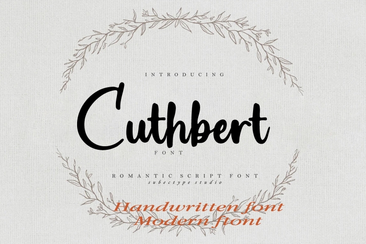 Cuthbert Font Download