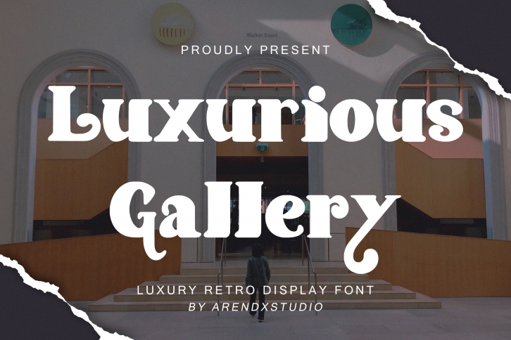 Luxurious Gallery Font Download