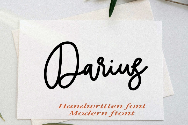 Darius Font Download