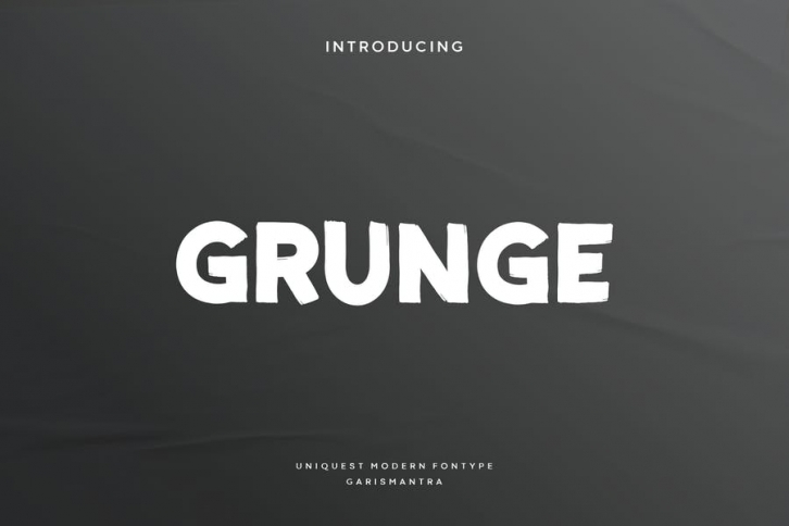 Grunge Font Download