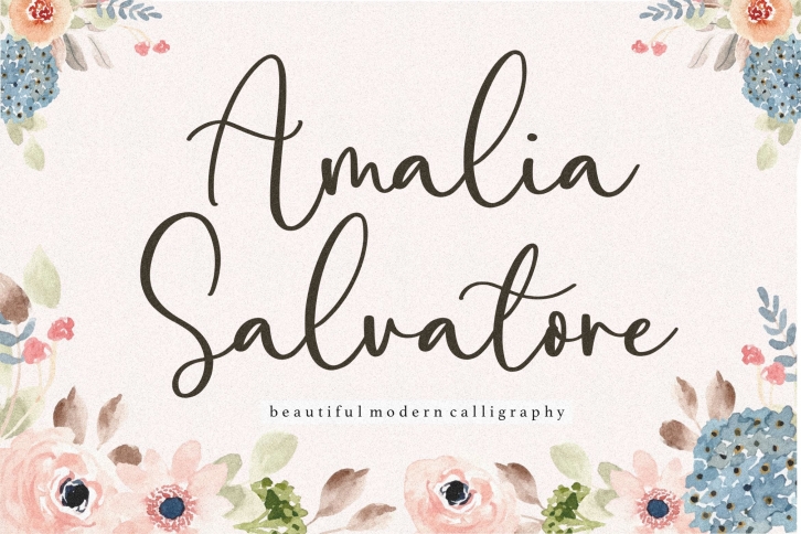 Amalia Salvator Font Download